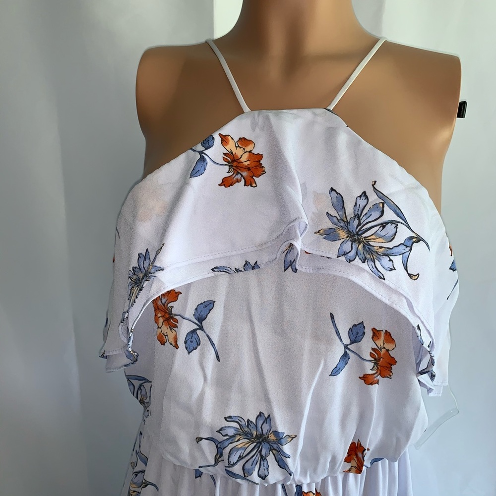 Lush Ruffled Maxi Dress - Picture 3 of 6